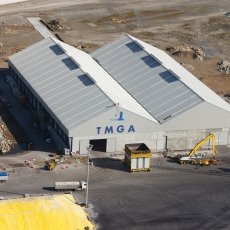 Naves de Almacenamiento Granel Solido Agroalimentario Puerto Exterior A Coruña